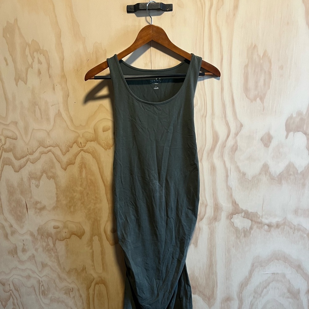 Essential Bodycon Midi Maternity Dress - Isabel Maternity S Green